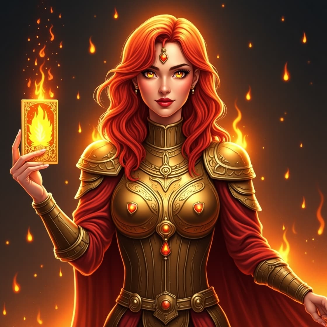 Solara the Flame Priestess