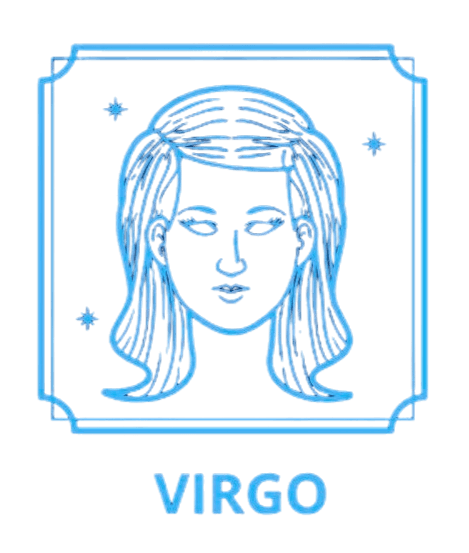 A beautiful depiction of the zodiac wheel showing all zodiac signs